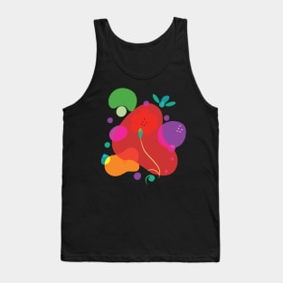 Organic Shapes Art Tank Top